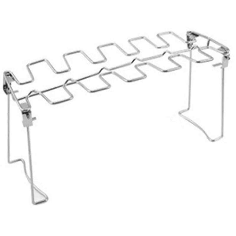 Bbq Beef Chicken Leg Wing Grill Rack Stainless Steel Barbecue -a