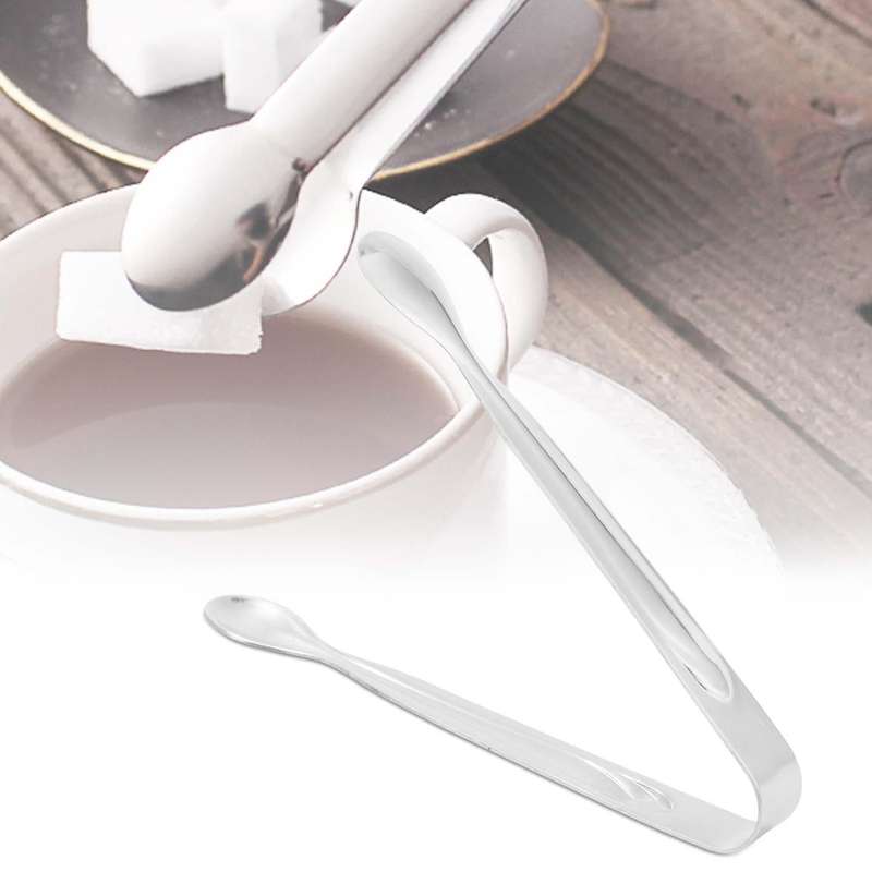 8 Pack Sugar Tongs Ice Tongs Stainless Steel Mini Serving Tongs