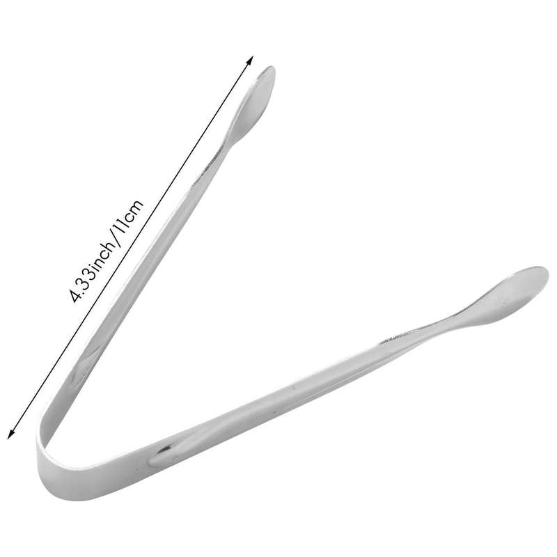 8 Pack Sugar Tongs Ice Tongs Stainless Steel Mini Serving Tongs