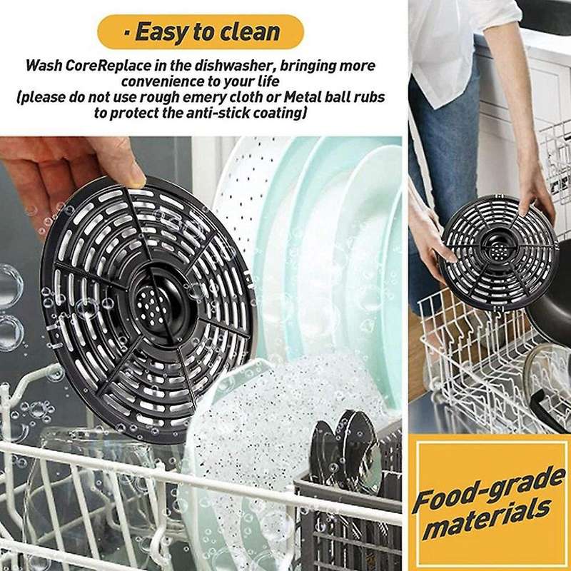Replacement Of Air Fryer Rack and Grill, Air Fryer Tray, 8inch