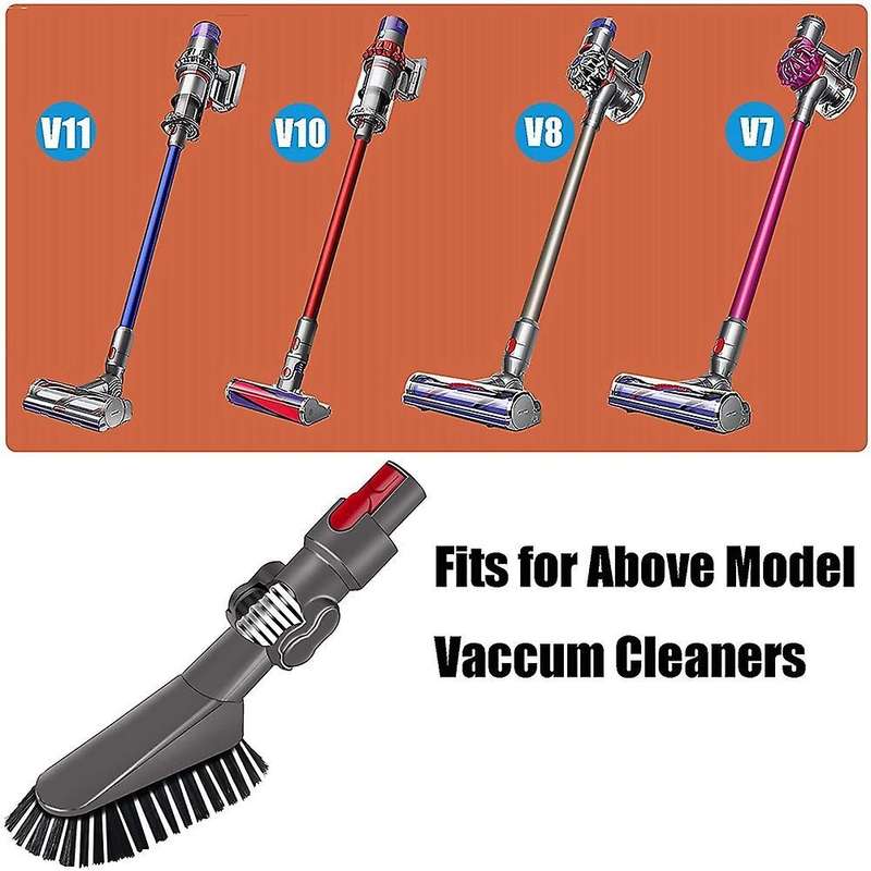 Up Top Nozzle Brush for Dyson V7 V8 V10 V11 Adjust Angle 180 Degrees