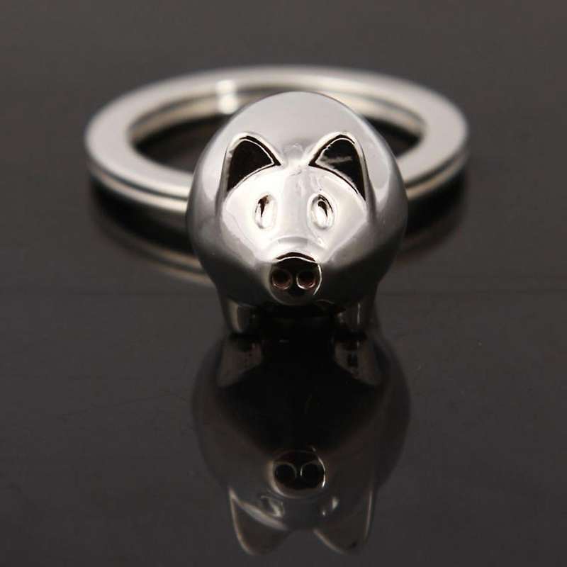 1pc Lovely Mini Pig Keychain Keyring Keyfob Cute Gift Ring
