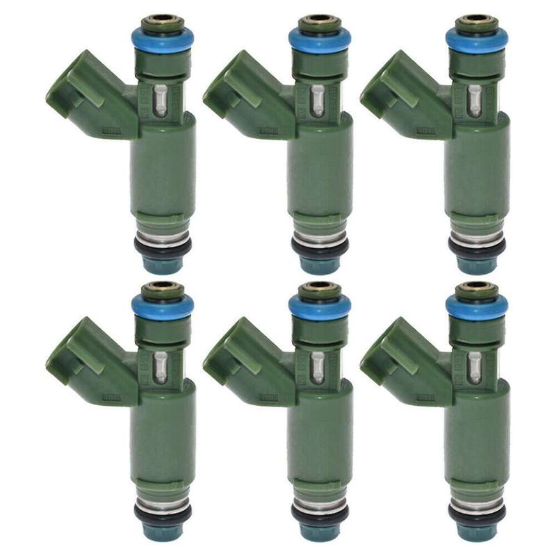 6x Fuel Injector Nozzle 1x43-ab for 01-08 Jaguar X Type 2.5 Set Of 6
