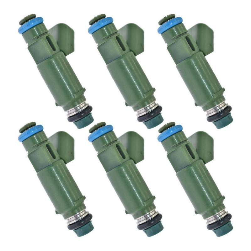 6x Fuel Injector Nozzle 1x43-ab for 01-08 Jaguar X Type 2.5 Set Of 6