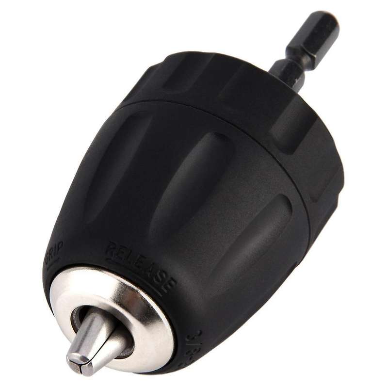 0.8-10mm Keyless Drill Chuck with Sds-plus Shank 1/4 Inch Hex