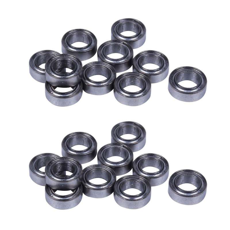 10pcs 13size Miniature Metal Ball Bearing Size: Mr74-zz 4 X 7 X 2.5mm