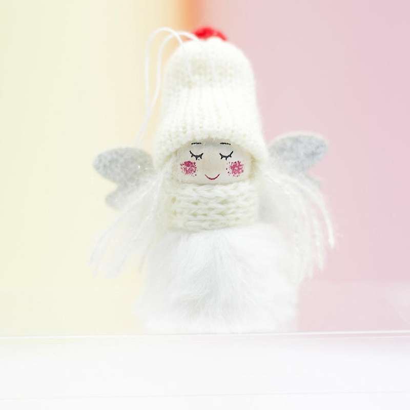 6pcs Christmas Angel Doll Cute Christmas Tree Decoration Pendant