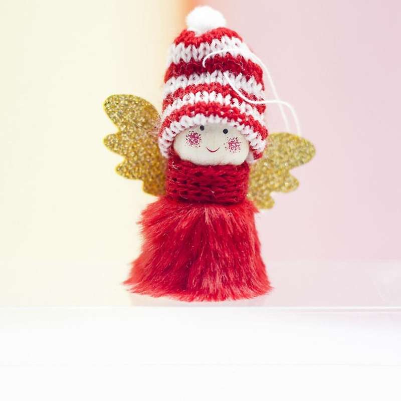 6pcs Christmas Angel Doll Cute Christmas Tree Decoration Pendant