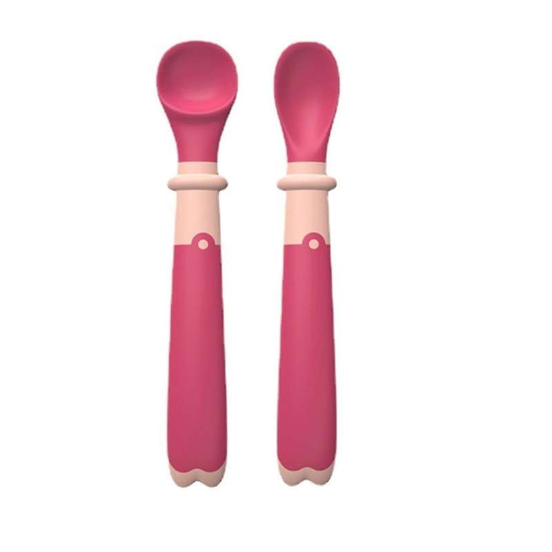 Temperature-sensitive Color-changing Spoon Children's Tableware B