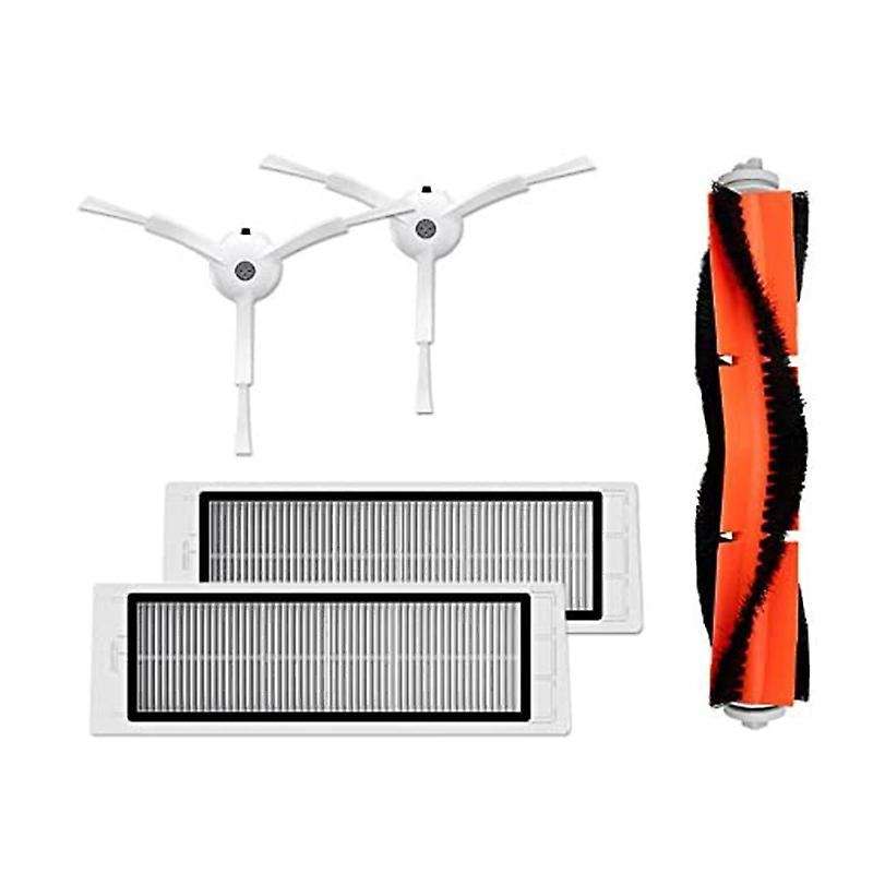 5pc Parts for Xiaomi Mijia 1c Robot Side Roller Hepa Filter Brush Mop