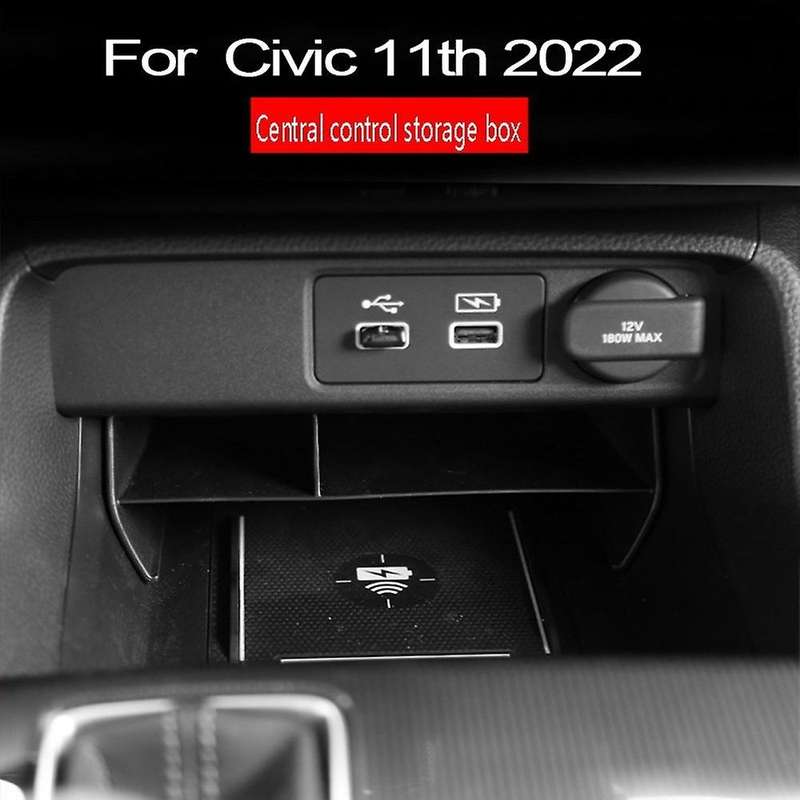 Car Armrest Box Storage Center Console Container Holder Box