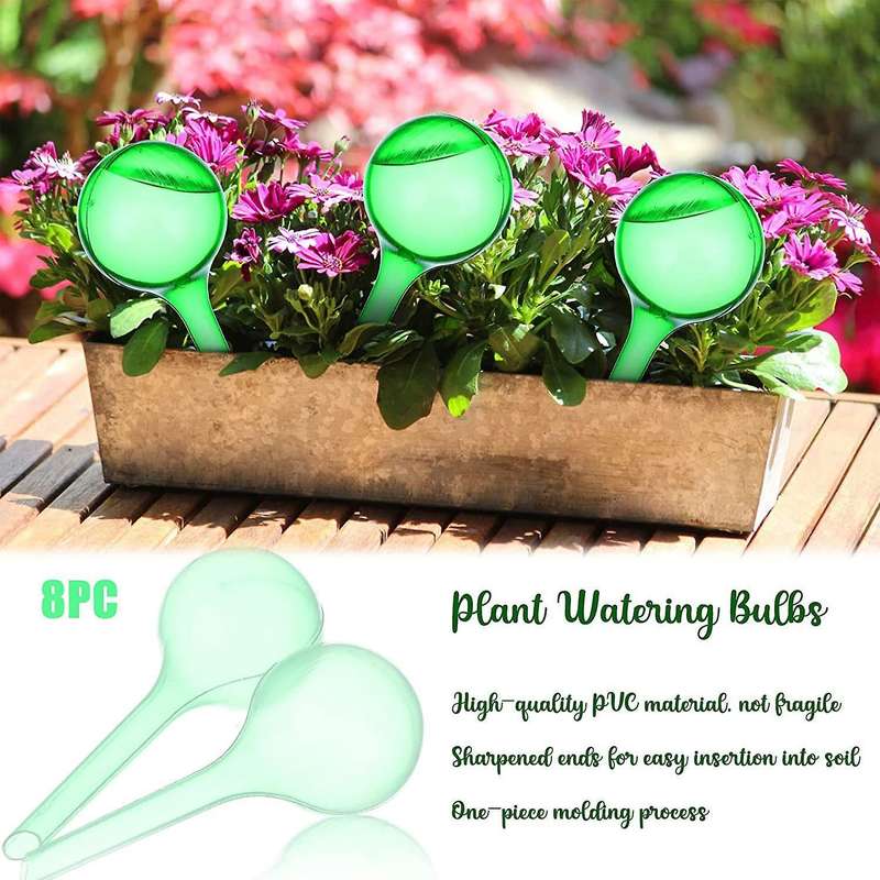 8-piece Plant Watering Bulbs, for Indoor Outdoor Plant Watering Bulbs