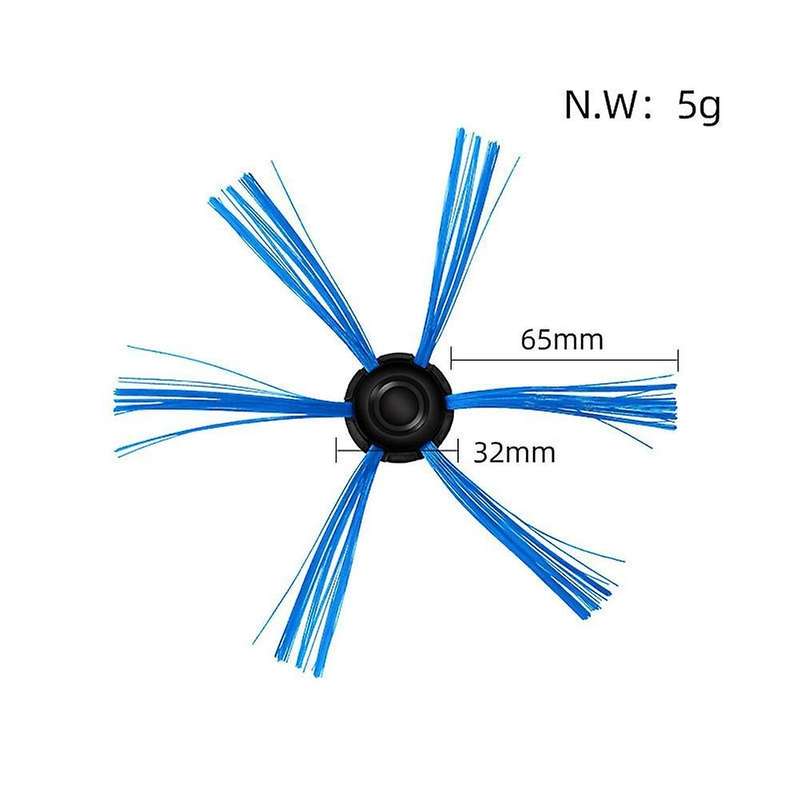 6pcs Sweeping Robot for Philips Fc8603 The Side Brush Cleaning Brush