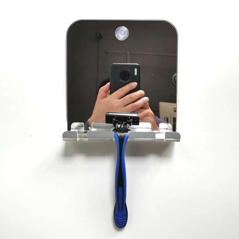 Anti-fog Shower Mirror, Fogless Bathroom Shaving Mirror