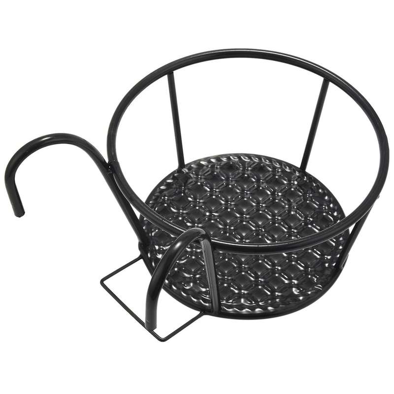 Metal Flower Holder Shelf Stand Hanging Pots Basket Plant Storage
