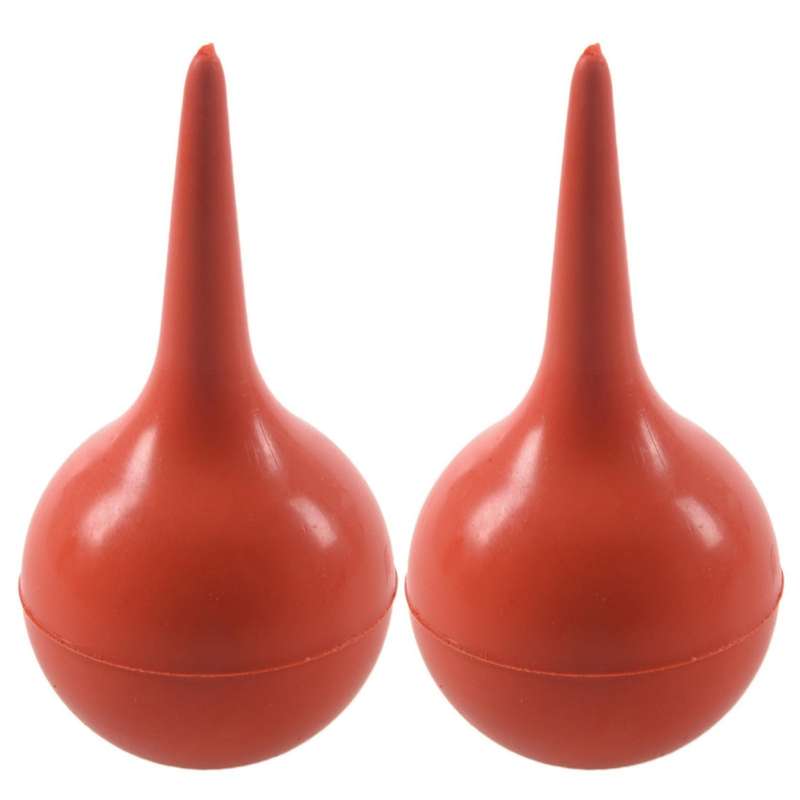 Rubber Suction Ear Washing Syringe Squeeze Bulb
