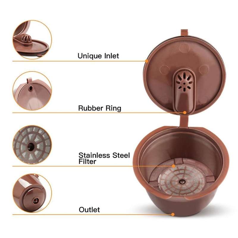 Coffee Capsule for Nescafe Filters for Coffee Machine Tool Tamper,a