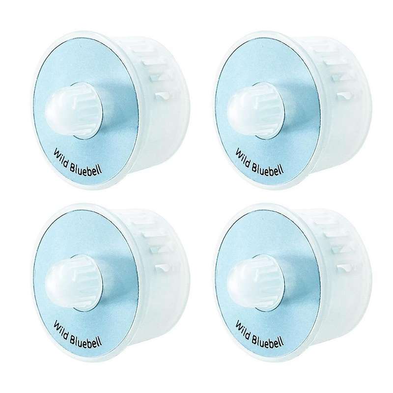 4pcs Aromatherapy Fragrance Deodorant Capsules for Ecovacs T9, Blue