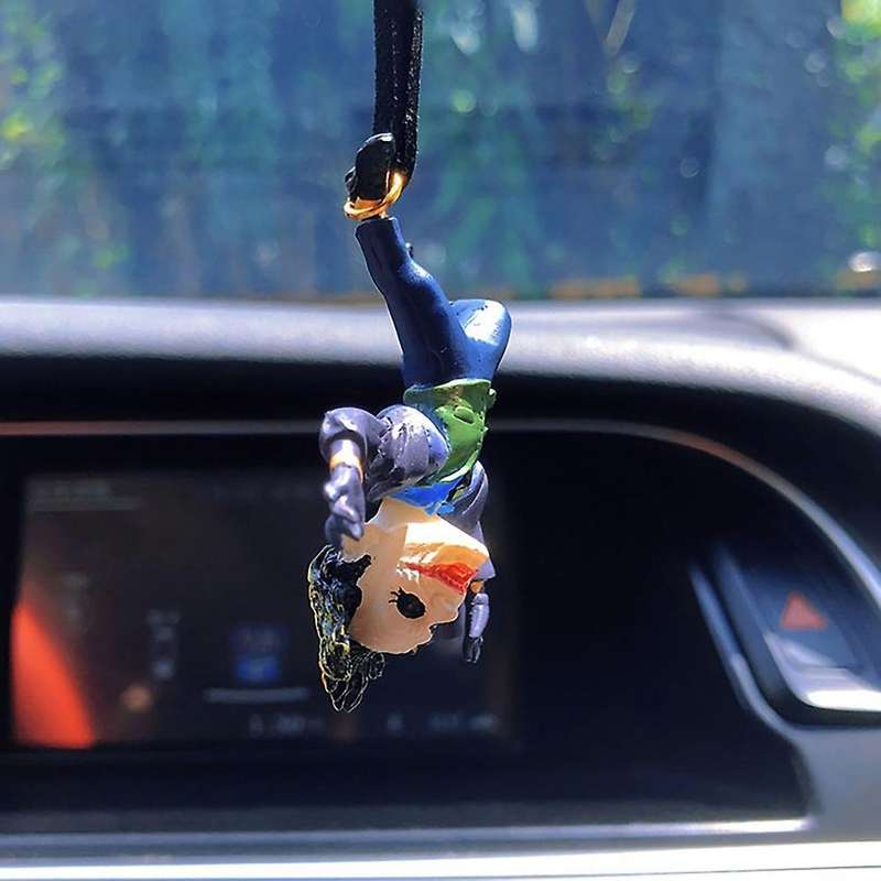 Car Pendant Acrobatic Clown Pendant Car Rear View Mirror Pendant