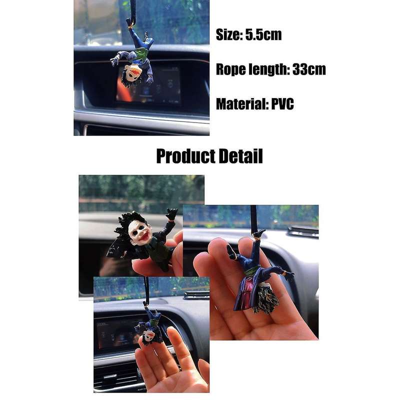 Car Pendant Acrobatic Clown Pendant Car Rear View Mirror Pendant