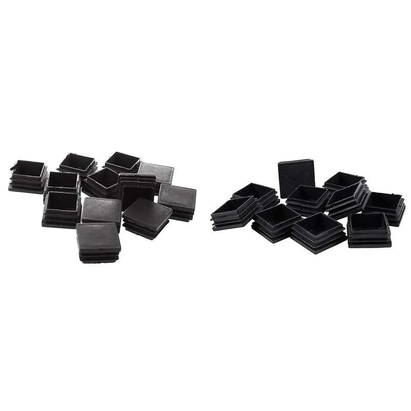 Quadratische Abdeckung Endkappen - 40 Mm X 40 Mm, 10 Stueck