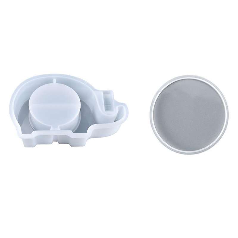 Piggy Bank Resin Molds Diy for Coin Bank Children Gift (elephant)