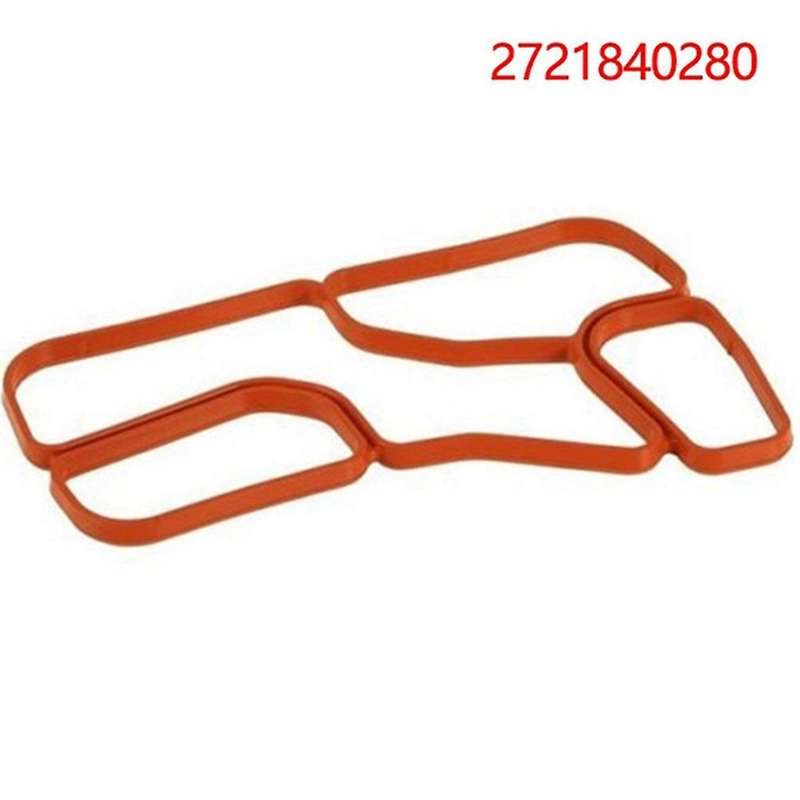 2x Engine Oil Cooler Gasket 2721840280 for Mercedes- W203 W204 Cl203
