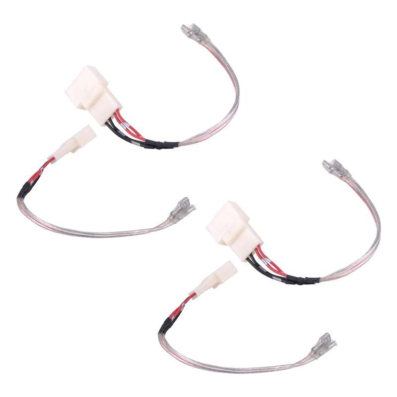 2pcs Car Front Speaker Wire Harness Cable Adapter for Toyota Tacoma