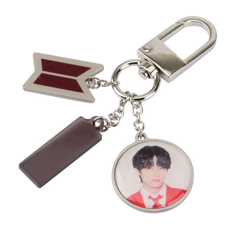 Round Metal Jewelry Mobile Phone Bag for Men and Women V Taehyung