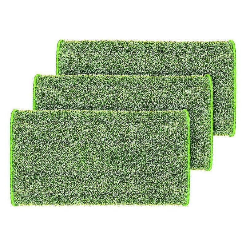 3pcs Microfiber Reusable Mop Pads for Swiffer Wetjet Washable