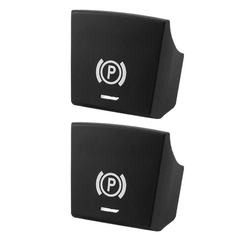 2x Parking Brake P Button Switch Cover for Bmw 5 6 X3 X4 F10 F11 F06
