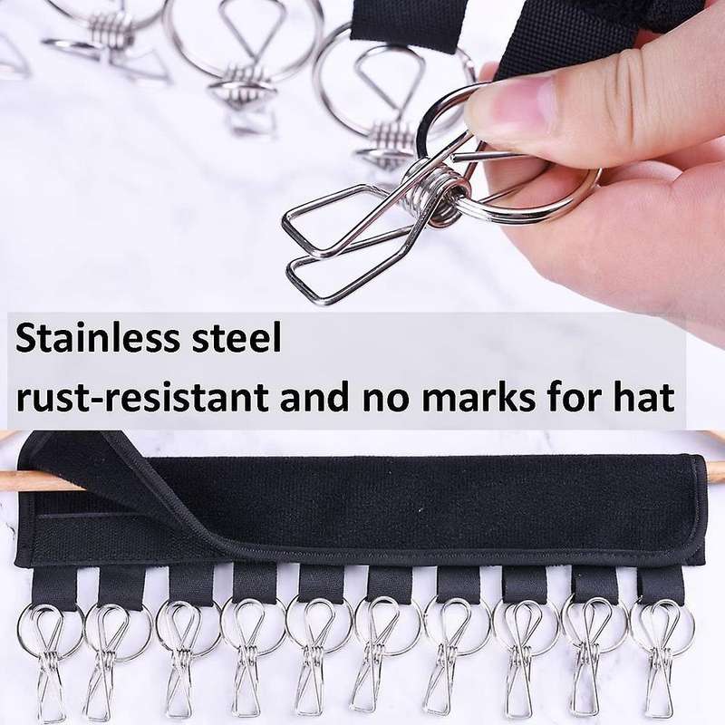Holder, Hat Organizer -change Ordinary Hanger to Cap Organizer Hanger