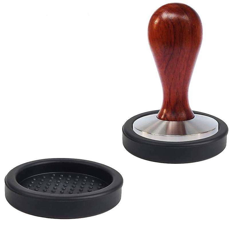 Coffee Tamper Mat, Food Safe Silicone Tamping Stand Mat Anti-slip