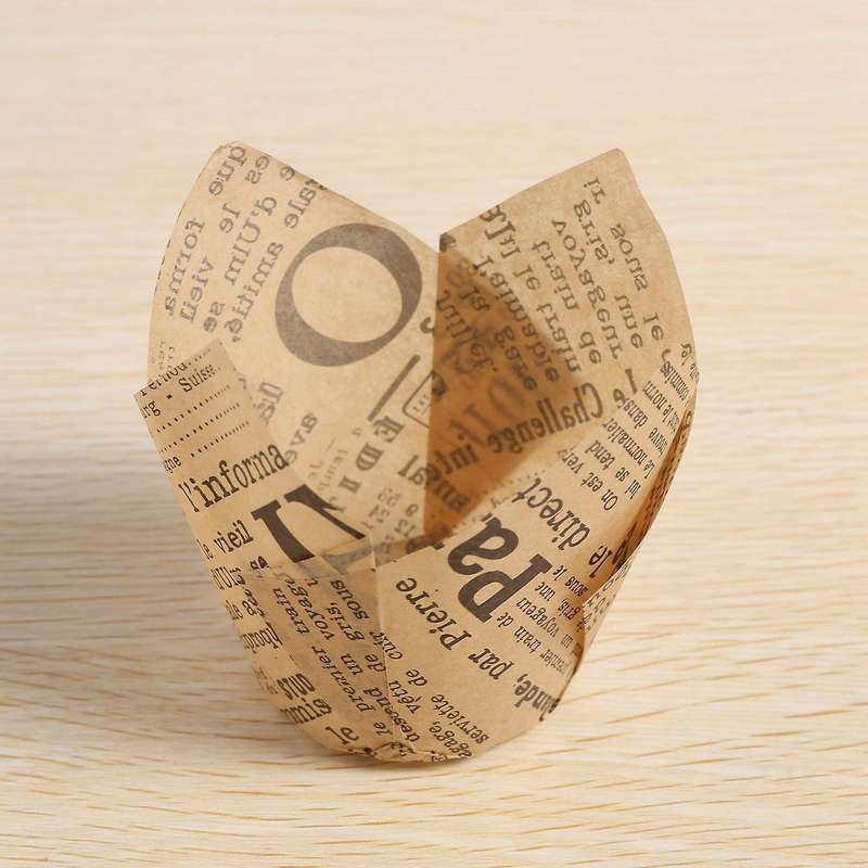 150 Pcs Tulip Cupcake Liners Baking Cups for Wedding, Birthday Party