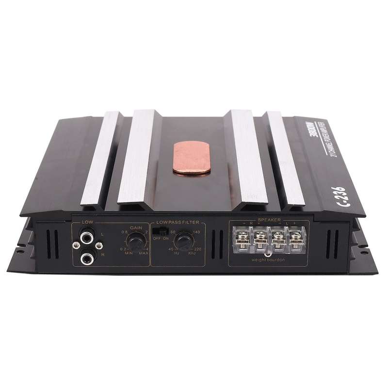 3800w 2 Channel Power Amplifier 12v Car Audio Amplifier Bass Amp
