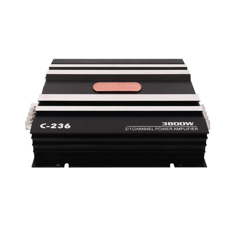 3800w 2 Channel Power Amplifier 12v Car Audio Amplifier Bass Amp