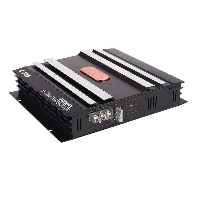 3800w 2 Channel Power Amplifier 12v Car Audio Amplifier Bass Amp