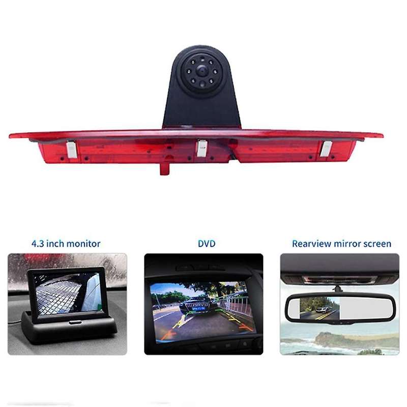 Car Brake Led Light Backup Camera for Ford Transit Van 2014 2015