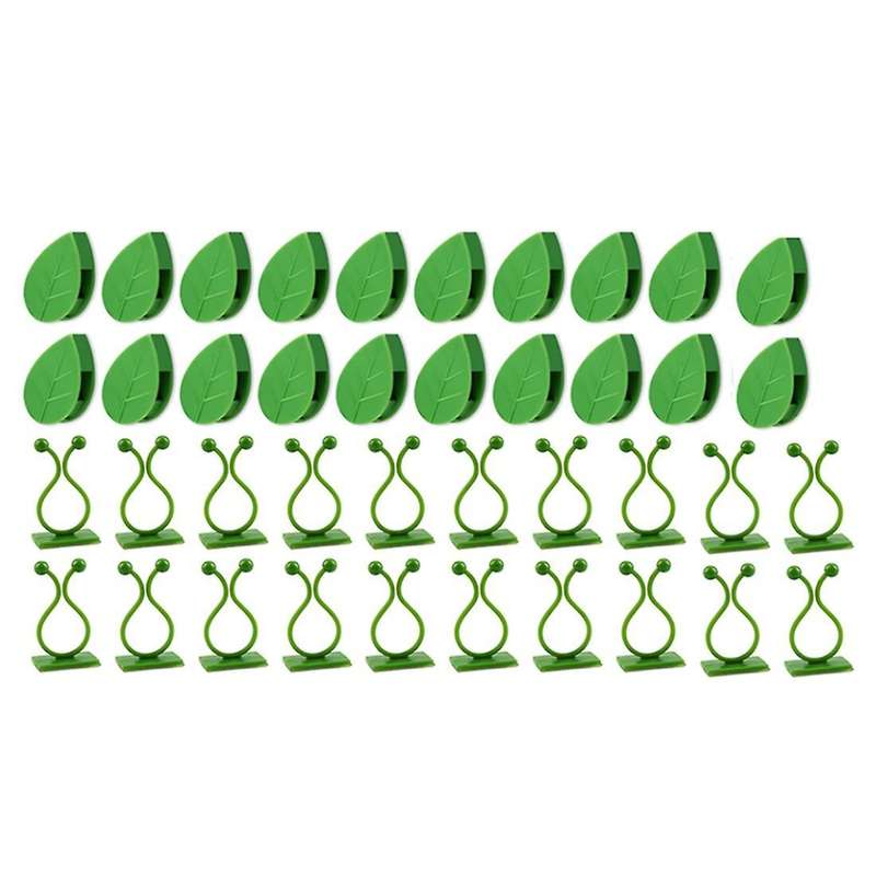 80pcs Plant Climbing Wall Fixture Clips Vines Holder for Wall Decor