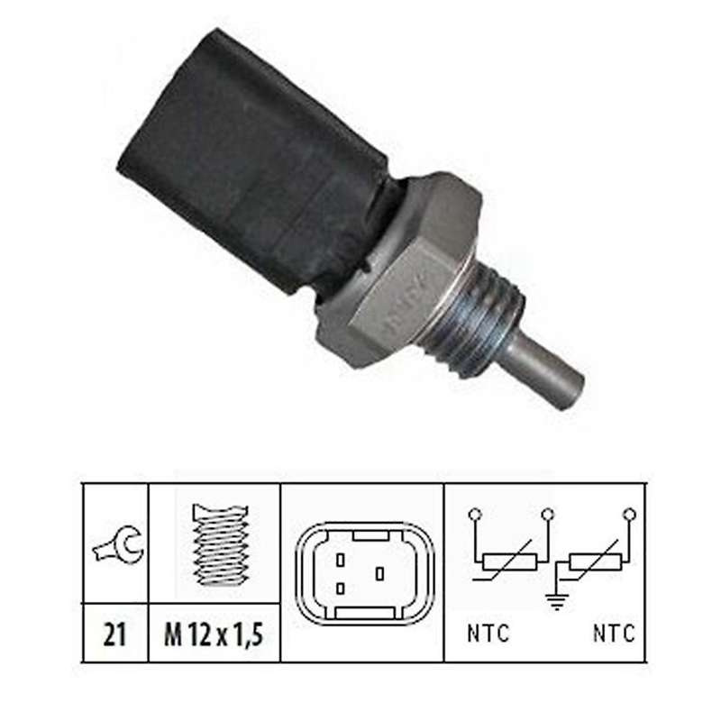 Engine Coolant Temperature Sensor for Renault Dacia Logan Sandero