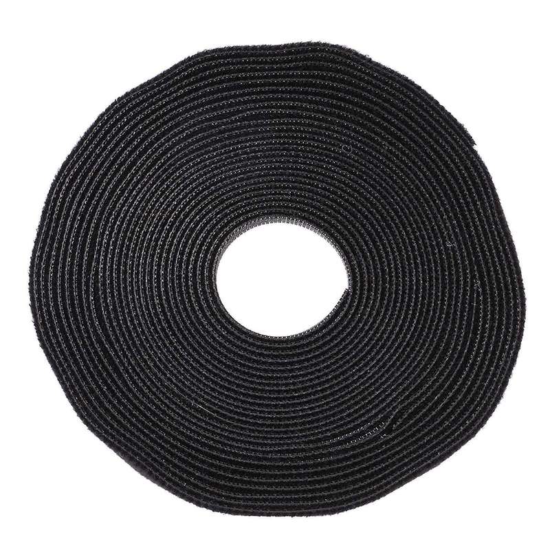 Fastening Tape 2cm Hook & Loop Fastening Tape Cable Ties 5m Black