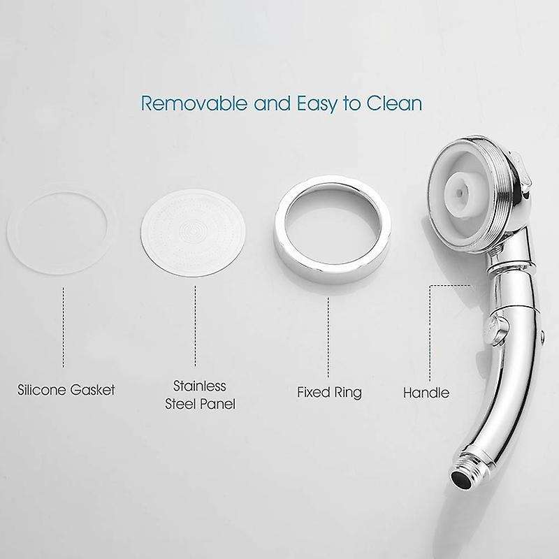 Shower,high Pressure Handheld Shower Head with On/off Pause Switch