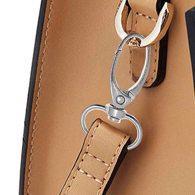 30 Pcs Keychain D-rings Snap Hook Lobsterswivel Keyring Clasp