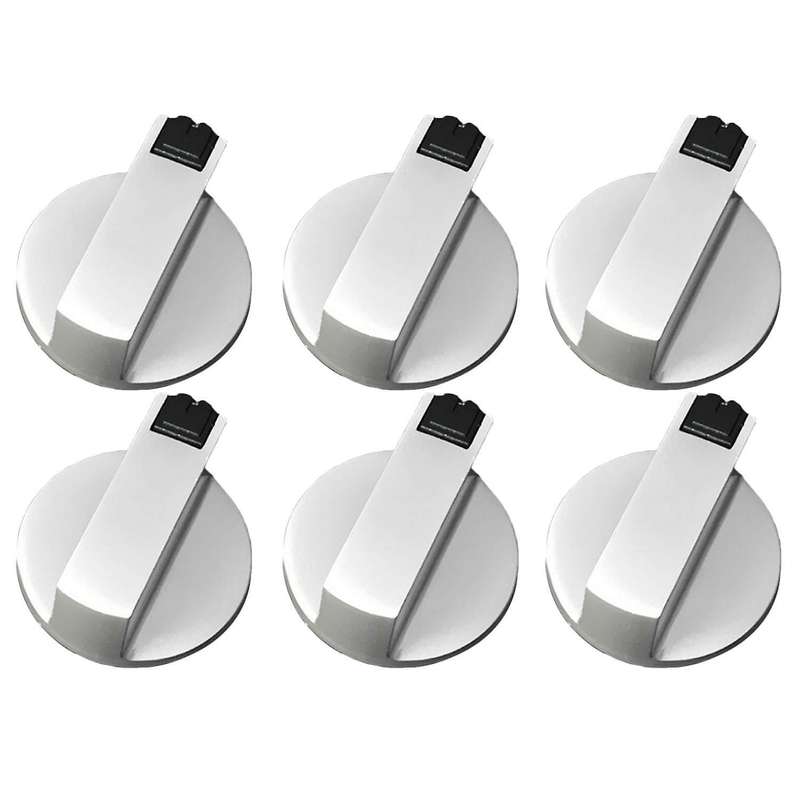 Stoves Cooker Knobs,oven Knob 6pcs,zinc Alloy 6mm Oven Rotary Switch