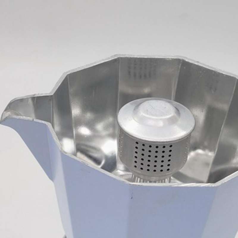 2pcs Moka Coffee Pot with Aluminum Splash Valve Moka Pot Accessories