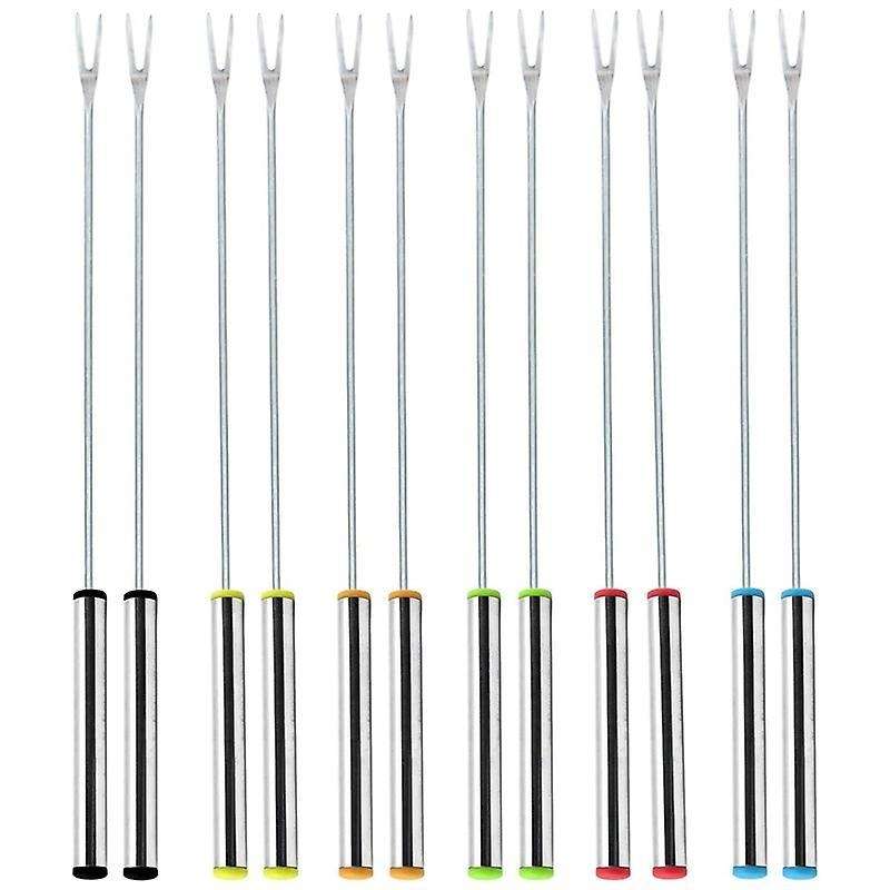 Fondue Cheese Sticks Set for Cheese, Stainless Steel Fondue Forks