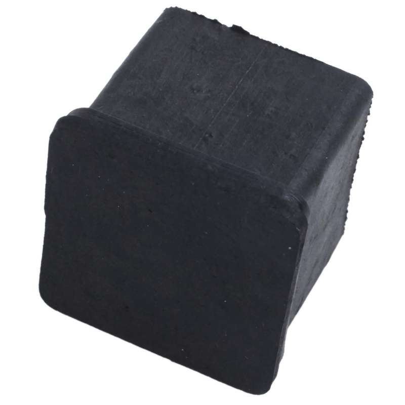 20 Mm X 20 Mm, Schwarz, Quadratisch, Gummifuesse 4 Stueck