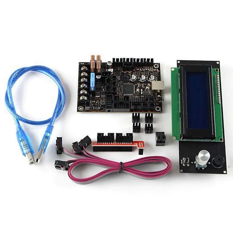 3d Printer Motherboard Kit for Reprap Prusa I3 Mk3 with 2004lcd