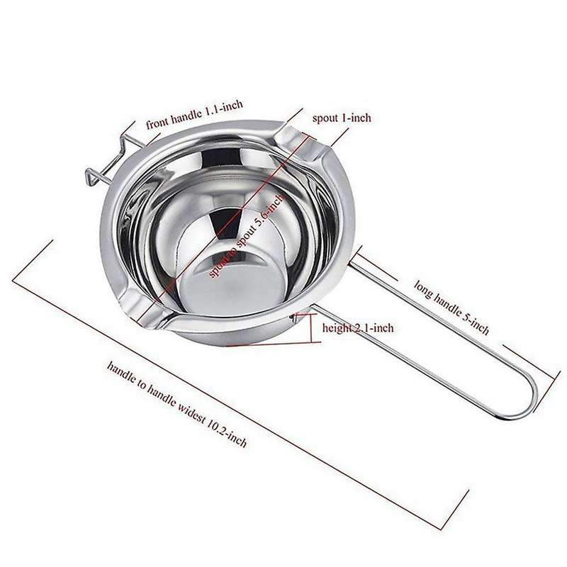 Double Boiler Stainless Steel Chocolate Pot, Chocolate Dipping Tool