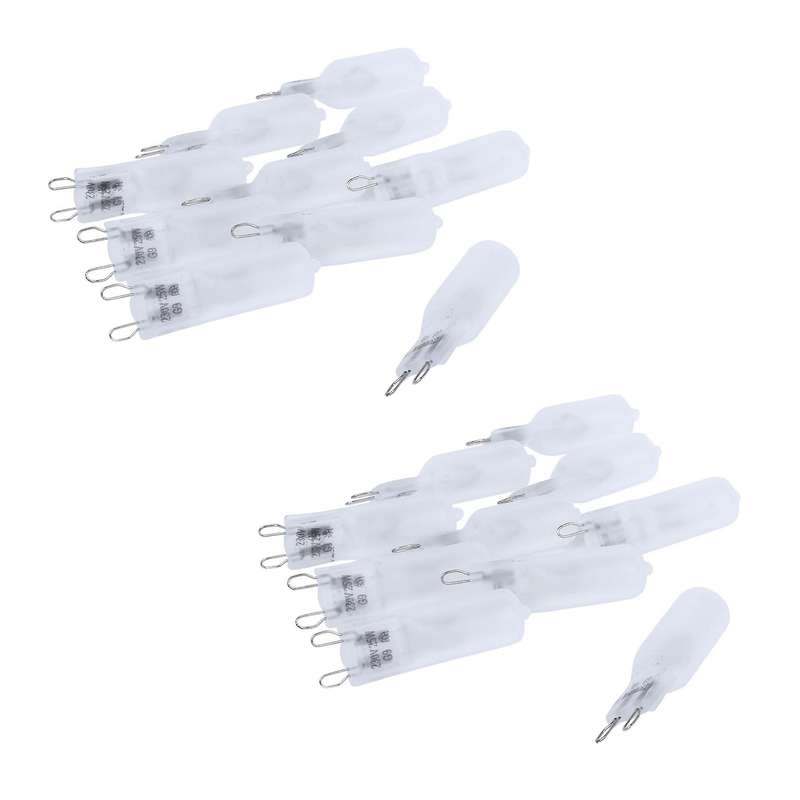 10x G9 Halogen Licht Leuchte Beleuchtung 25w Warmweiss